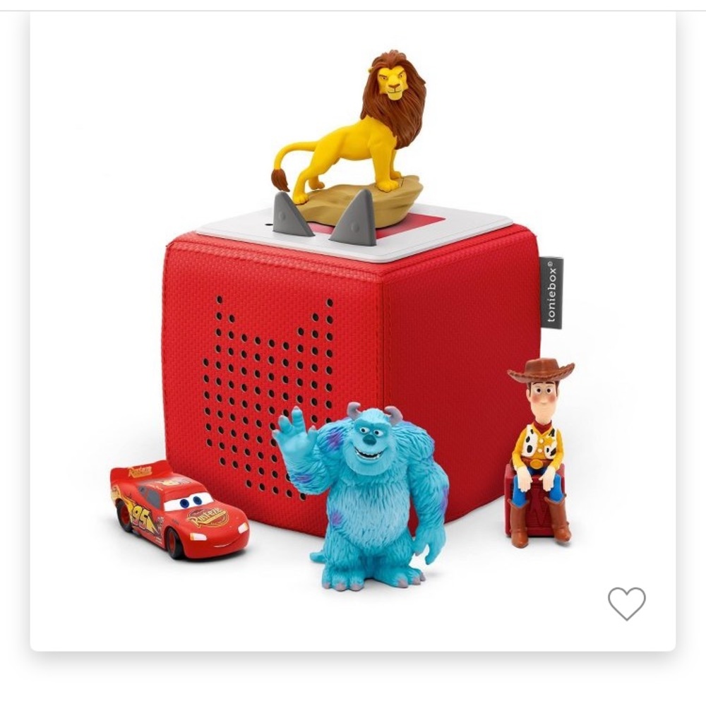 New-Disney Red Toniebox Starter Set